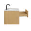 Redbridge 36'' Single Wall Mounted Bathroon Vanity with Quartz Top