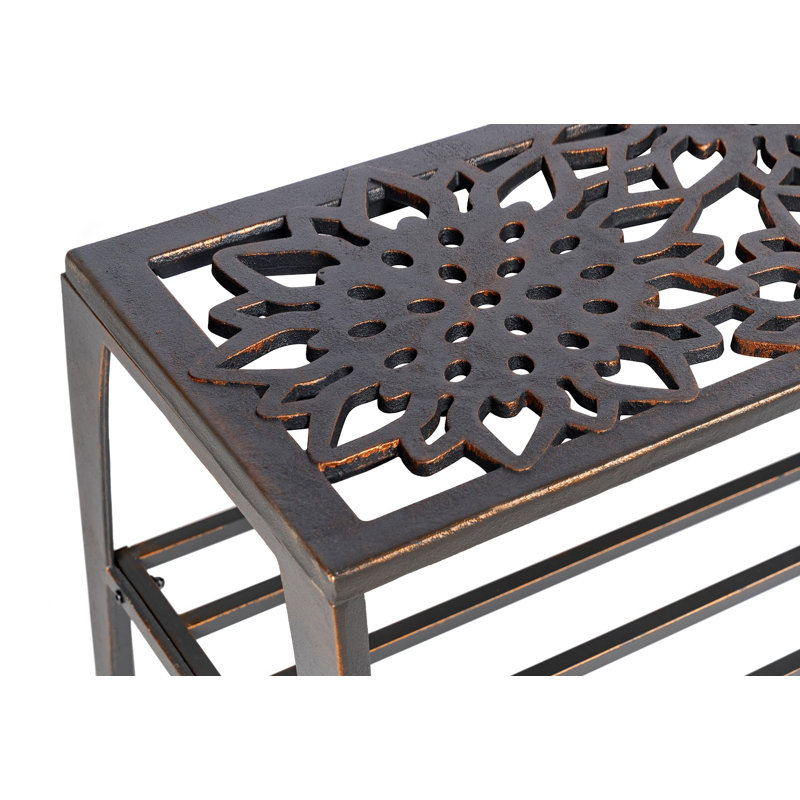 Greber Iron Outdoor Bench