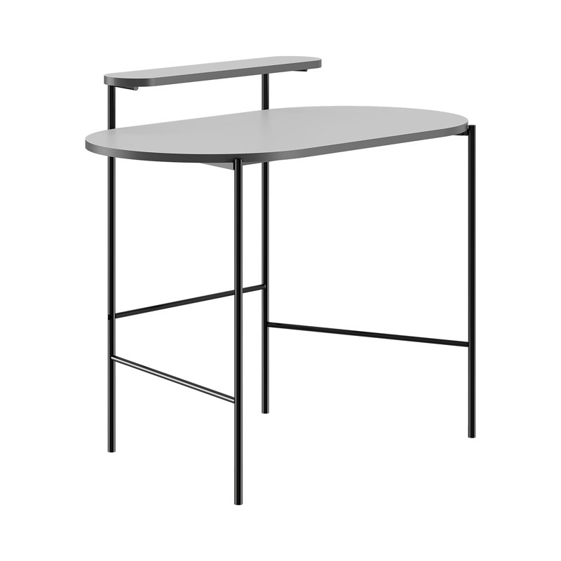 Lagase Writing Desk, White