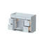 Base de meuble-lavabo avec 6 tiroirs DL 48 po x H 34,5 po x P 21 po - gris tourterelle DL Cabinetry (prêt à assembler)-124958737