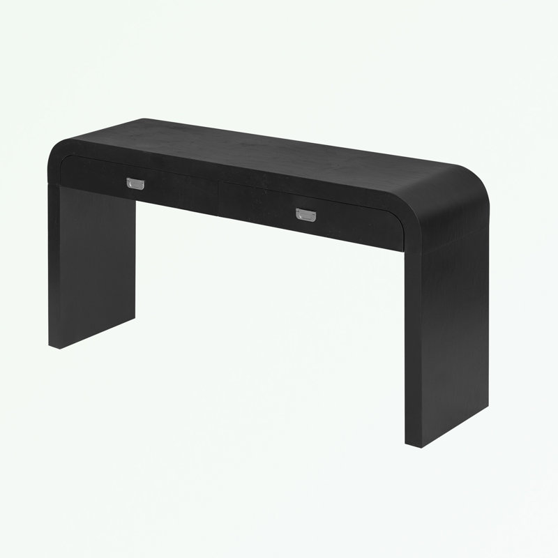 Console 60,02 ", Noir, 31.7" H x 60" W x 15.7" D