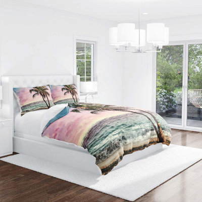  Housse de couette simple Palm Beach