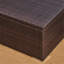 Charmante table basse d'extérieur avec tissage - rangement multiple brun pour utilisation
