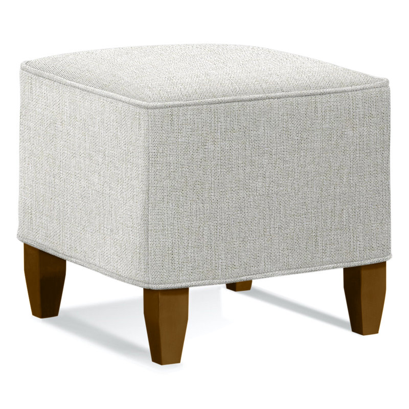 Brooklyn Square Ottoman, Brown Geometric, 0456-33, Havana