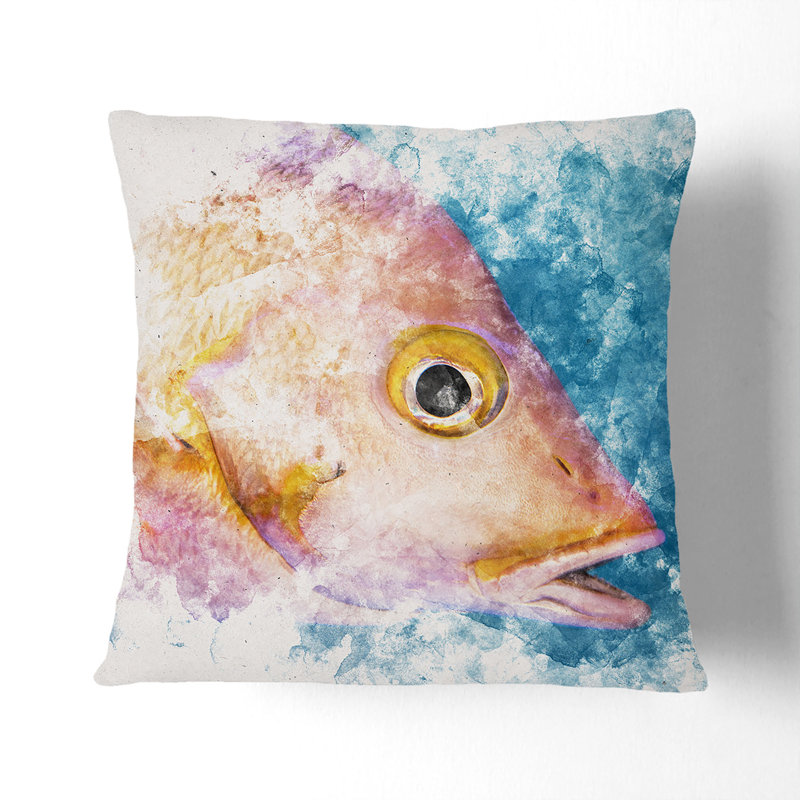 Square Throw Cushion, White, 55cm H x 55cm W x 20cm D
