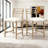 BAR STOOL WITH LADDER BACK