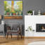 «Gardeners Table Orchids» par Carol Rowan, art mural en verre acrylique, 36 po x 36 po-1584943276