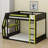 Gaming Bunk Bed With Side-Mounted Oversized RGB Desk-1398422534
