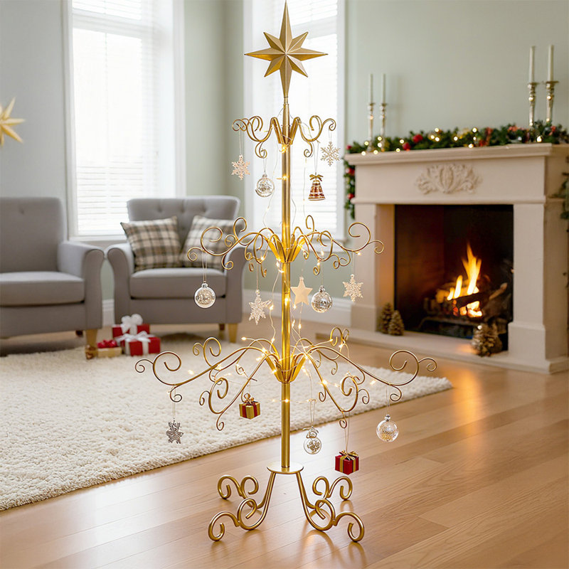 Iron Artificial Tree Stand For Max. Tree Height Under 6 Ft.