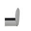 Lit plateforme tapissier capitonné à profil bas-7089556