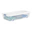 Contenant de boîte de rangement en plastique transparent Stérilite