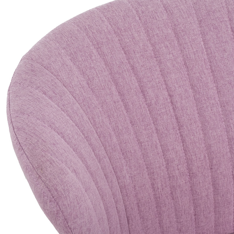 Chaise d'appoint Sophia (ensemble de 2), Rose