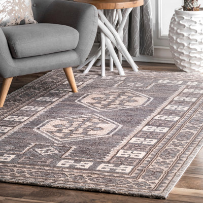 Tapis gris chaleureux Gatlin
