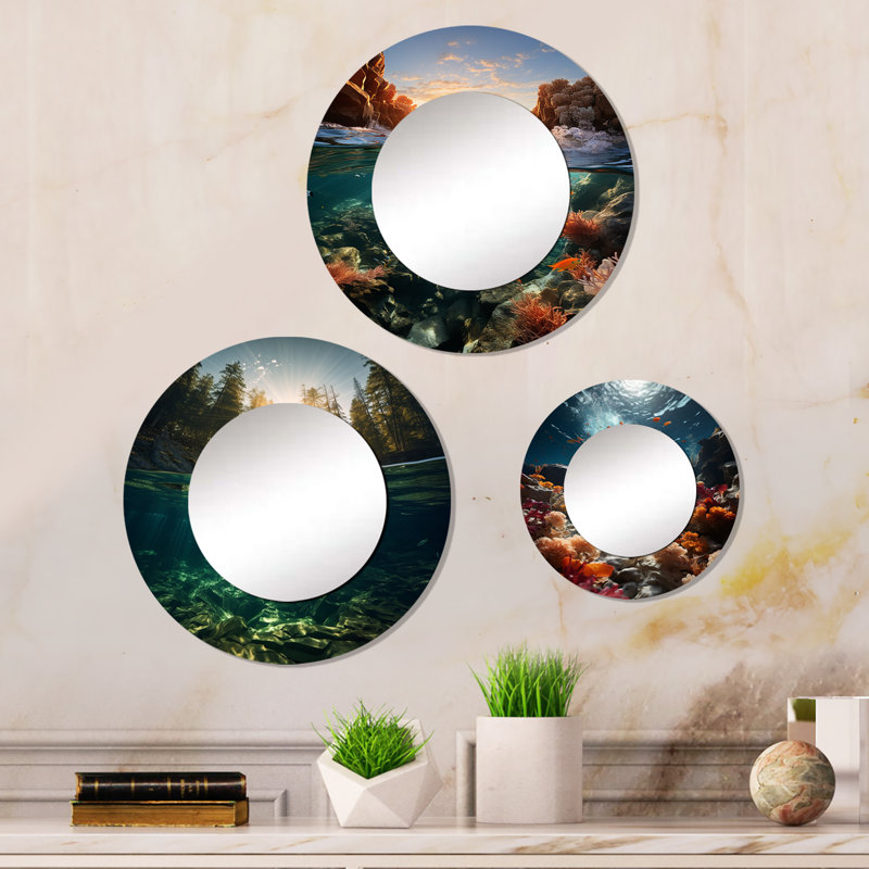 Miroir mural Ellamarie