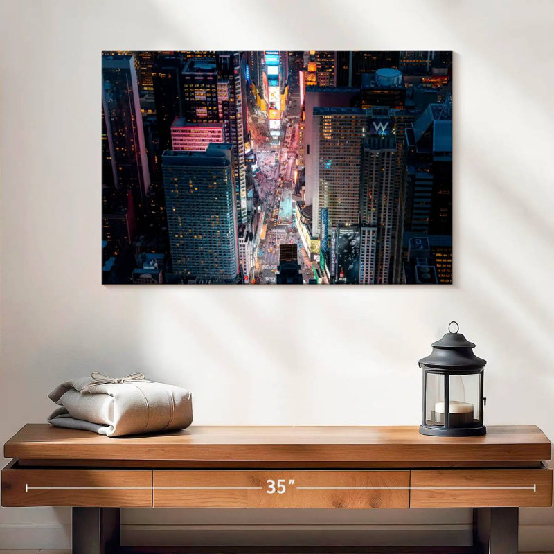 Kavia Times Square After Dark, 20" H x 30" W