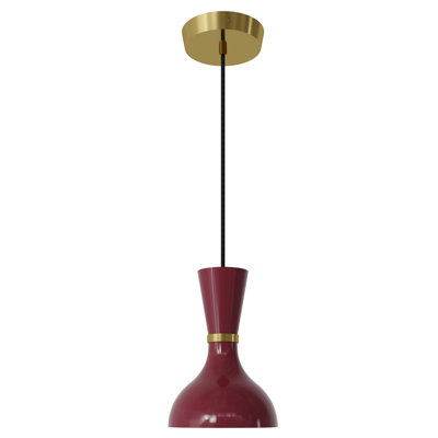 Luminaire suspendu 1 lumière Clare