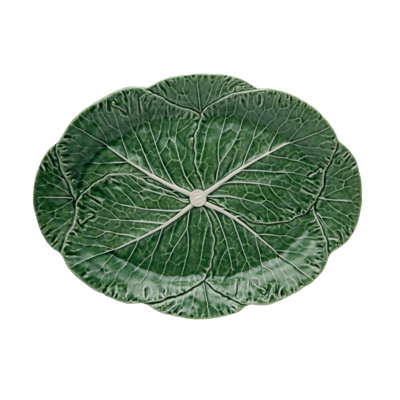 Bordallo Pinheiro Cabbage Natural Platter