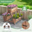 Jardin vertical en bois massif Makynli
