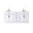 Ahner 72 inch Double Bathroom Vanity-1212331106