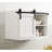 Table d'appoint flottante avec rangement Cates-98717380