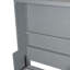 Grand lit escamotable mural avec garde-robe, grand (gris) (ancien SKU: LP000581AAE)