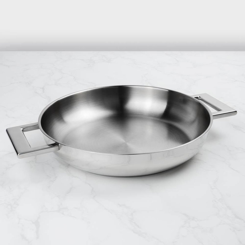 Poêle de cuisine en acier inoxydable 9,5 "surmeuble urbane