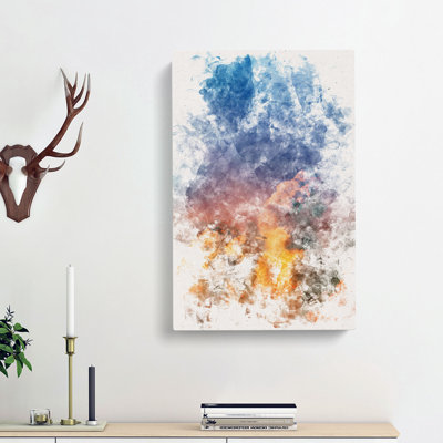 Rising Clouds - Wrapped Canvas