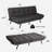 Merisha Upholstered 71'' Reclining Sleeper Sofa