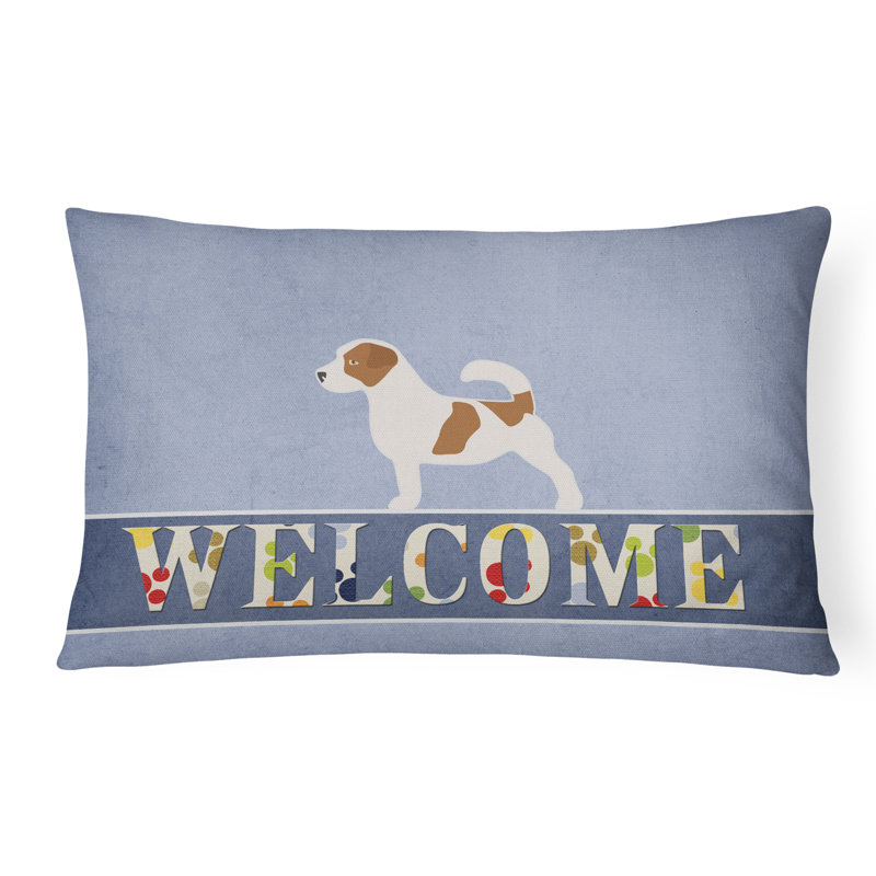 Coussin Jack Russell Terrier Welcome