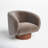 Dalli 85.09Cm Wide Velvet Swivel Barrel Chair-725827016-725827019