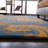 Akain Hand Tufted Wool Eco-Friendly Area Rugs - Rectangle, Blue Color, Floral Modern Design, High Pile Thick Handmade Anti Skid Area Rugs for Living Room, Bed Room-1320107928-1281051038