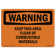 SignMission OSHA WARNING Sign - Keep This Area Clear Of Combustible ...