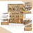  5 Tiers Foldable Boot And Shoe Storage Rack Cabinet For Closet Entryway, Large Collapsible Shoe Organizer With Magnetic Doors-1990373234