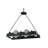 Tuscan Vineyard 5 - Light Black Kitchen Island Pendant