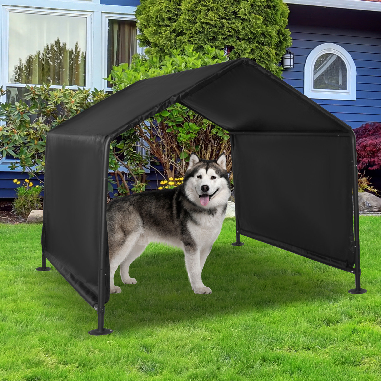 Luckyremore Portable Outdoor Dog Shade Shelter 