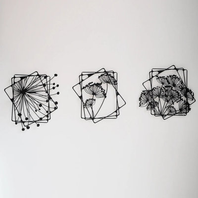 Paier Plants & Flowers Wall Decor on Metal