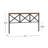 Avajean Solid Wood Steel Open-Frame Headboard-62257522