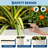 2 Pcs Raised Garden Beds Outdoor, Galvanized Steel Planter Box for Vegetables, Flowers, Rust-Resistant Garden Box, Easy Assembly Raised Beds, Durable Planters for Outdoor Plants-744307126-744307128