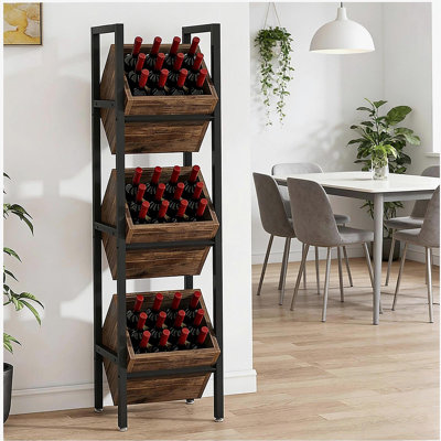 Stable Wine Storage Stand,Chic Wine Rack