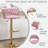 Swivel Bar Stools Set Of 4, Counter Height Bar Stools With Low Back, Velvet Adjustable Height Barstools, Gold Bar Stools For Kitchen Island, Pub-896329388