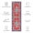 Ziebarth 161 M/W S/R Area Rug In Red / Navy-1065205669