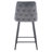 Kelsey Upholstered Counter Stool with Metal Frame-1463957479