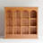 Milan Wooden Cup Rack with Multiple Compartments