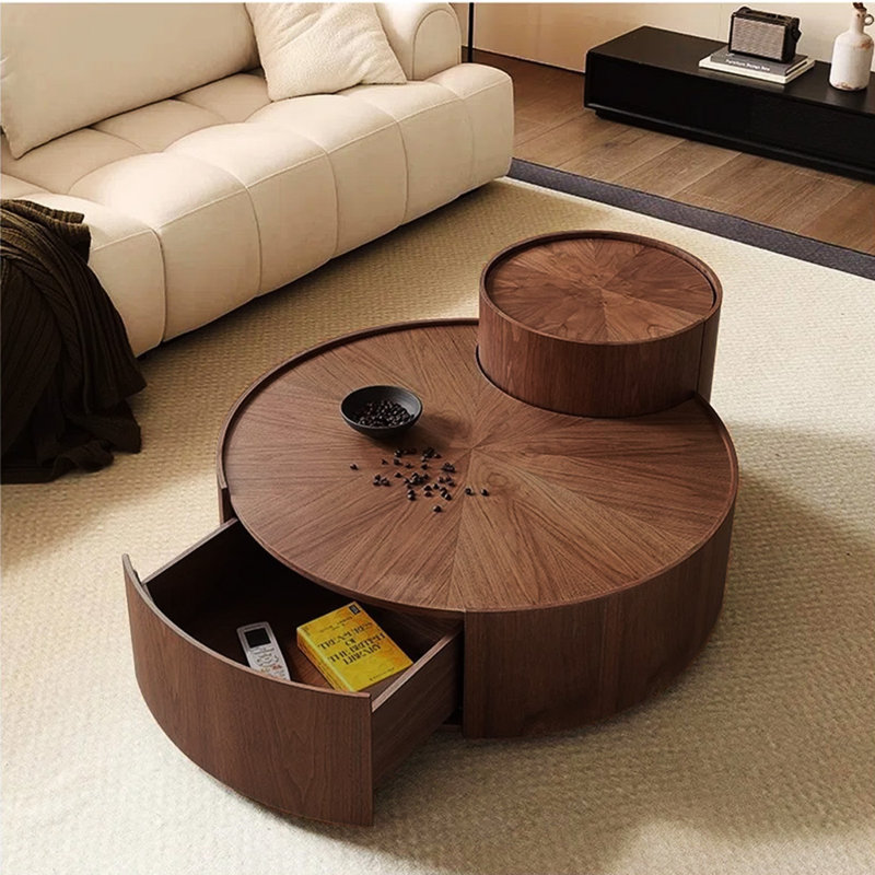 Table basse Minimalist Creative Combination, Brun