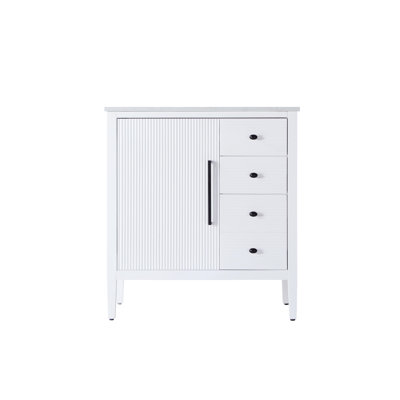Meuble-lavabo simple 32 po