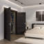 Porte standard en bois manufacturé massif lambrissé Louver-93831385-93831373