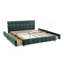 Queen Size Upholstered Bed ,Comfortable Upholstered Bed Frame,  Fabric, With Headboard And Drawer For Storage.-Dark Grey-188464686-188464683