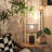 Rattan Table Lamp With Metal Base