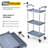 Ezekiah Aluminium Bar Cart