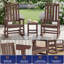 Ensemble de 2 chaises berçantes surdimensionnées pour l'extérieur-1466504418-1467357126